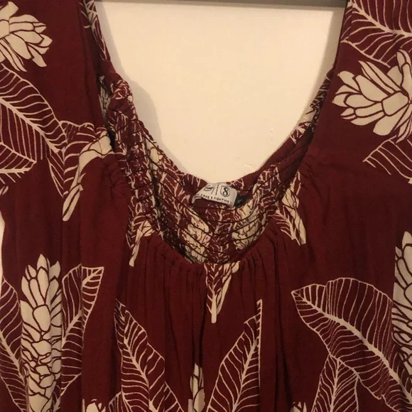 Sig Zane X Fighting Eel collab Knee length off shoulder dress - Picture 5 of 5